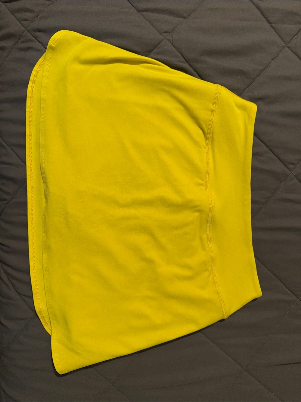 Beyond Yoga Mustard Yellow & Deep Plum Athletic Skort